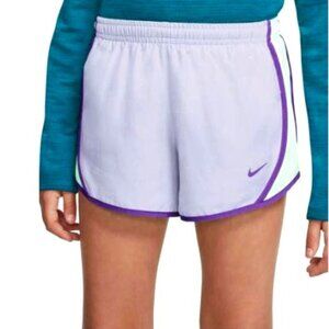 🆕 Nike Girls' Dry-Fit Tempo Purple Running Shorts